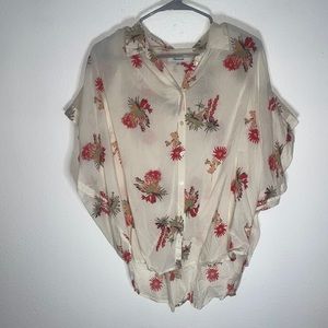 XXL Madewell button up blouse